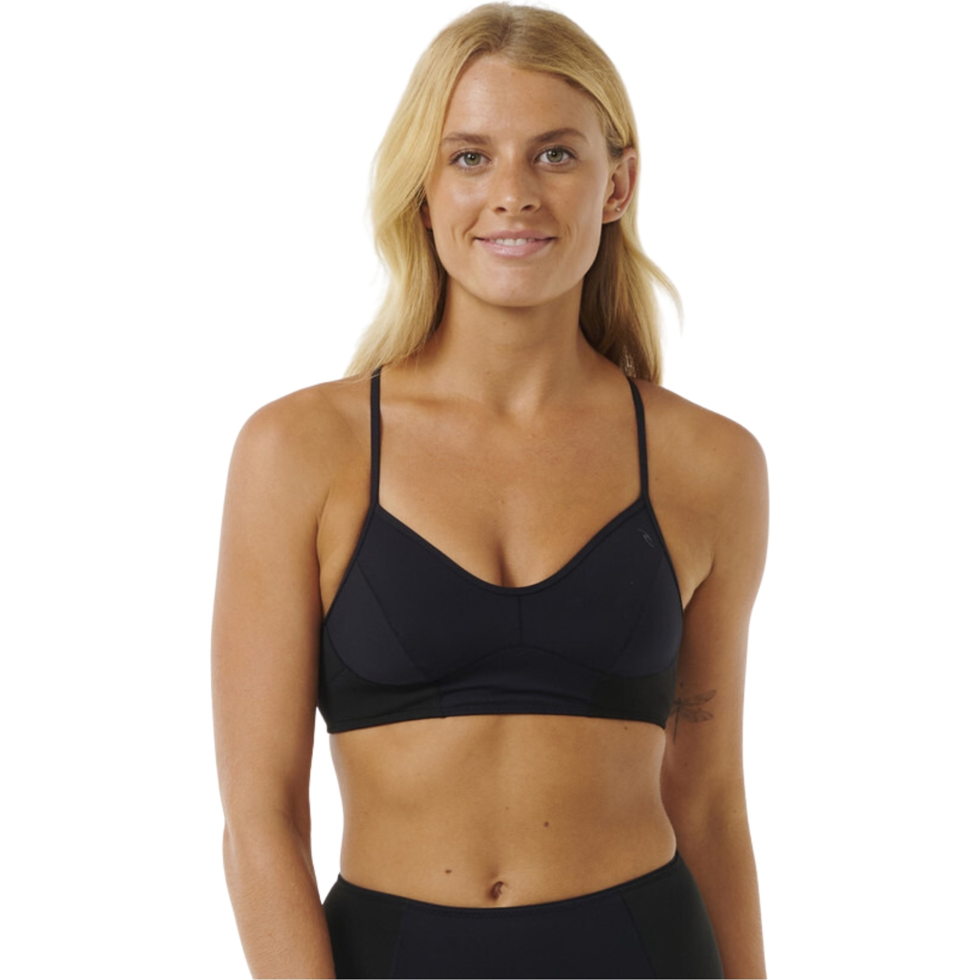 2025 Rip Curl Womens Mirage Ultimate Bikini Top 0KIWSW - Black